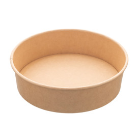 Salatschüssel aus Kraftkarton 950ml Ø18,5cm (50 Stück)