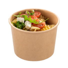 Suppenbecher aus Kraftkarton Multi-Food 550ml Ø11,5cm (50 Stück)