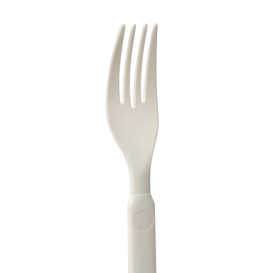 Wiederverwendbare Durable Gabel aus PP Creme 17,9cm (50 Stück)