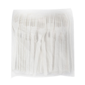 Wiederverwendbare Durable Gabel aus PP Creme 17,9cm (50 Stück)