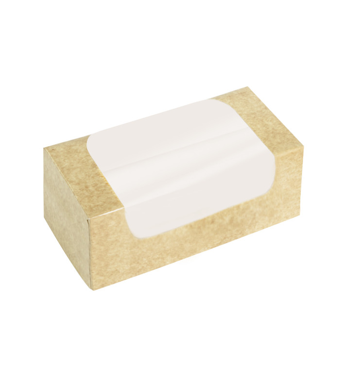 Rechteckige Verpackungen für Bäckereien PackiPack Vision Kraft 19x10x10cm (X Stück) Rechteckige Verpackungen für Bäckereien PackiPack Vision Kraft 19x10x10cm (X Stück)