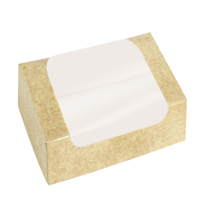 Rechteckige Verpackungen für Bäckereien PackiPack Vision Kraft 25x18x7cm (X Stück) Rechteckige Verpackungen für Bäckereien PackiPack Vision Kraft 25x18x7cm (X Stück)