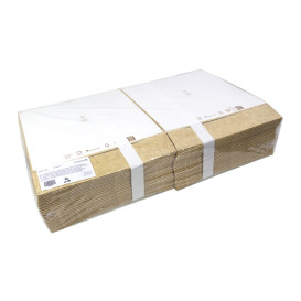 Quadratische Verpackungen für Bäckereien PackiPack Vision Kraft 28x28x5cm (50 Stück)
