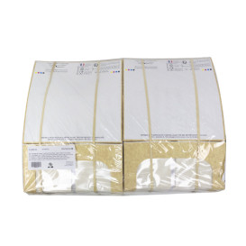 Quadratische Verpackungen für Bäckereien PackiPack Vision Kraft 21x21x10cm (X Stück)
