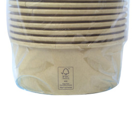 Salatschüssel aus Kraft-Kraftkarton 750ml Ø15,0cm (300 Stück)