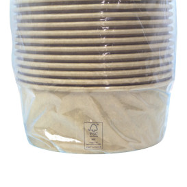 Salatschüssel aus Kraft-Kraftkarton 1.000ml Ø16,6cm (50 Stück)