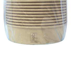Salatschüssel aus Kraft-Kraftkarton 950ml Ø18,5cm (50 Stück)
