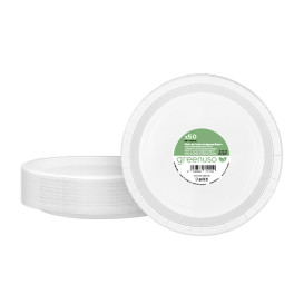 Pappteller Rund Weiß Ø26cm 250g/m² (350 Stück)