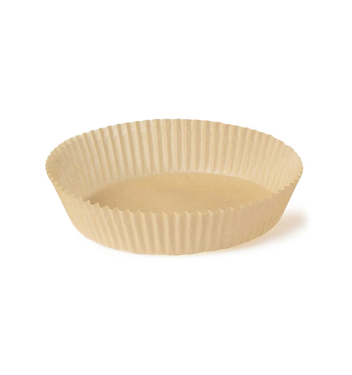 Kraftpapier für Heißluftfritteusen 40g Ø20x4cm (1.000 Stück) Kraftpapier für Heißluftfritteusen 40g Ø20x4cm (1.000 Stück)