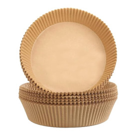 Kraftpapier für Heißluftfritteusen 40g Ø20x4cm (50 Stück) 