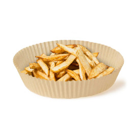 Kraftpapier für Heißluftfritteusen 40g Ø20x4cm (50 Stück) 