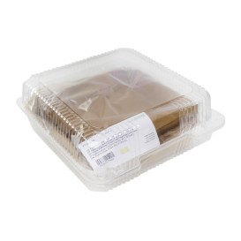 Kraftpapier für Heißluftfritteusen 40g 17x17x4cm (50 Stück) 