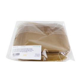 Kraftpapier für Heißluftfritteusen 40g 17x17x4cm (50 Stück) 