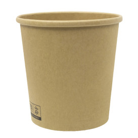 Kraft-Kraft Pappbecher 450ml Ø9,5cm (400 Stück)