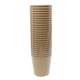 Kraft-Kraft Pappbecher 450ml Ø9,5cm (400 Stück)