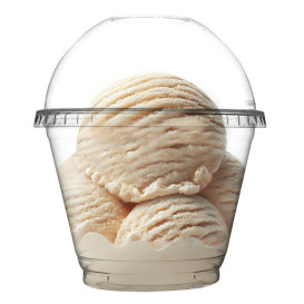 Dessertbecher PET Glasklar 270ml Ø9,3cm (50 Stück)