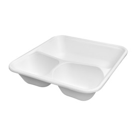 Pappbehälter Siegelfähing Kraft 550ml 192x137x27mm (65 Stück)