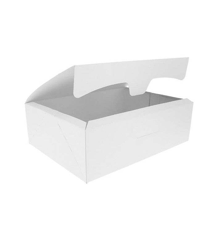 Gebäck Box weiß 20,4x15,8x6cm 1Kg (20 Stück) Gebäck Box weiß 20,4x15,8x6cm 1Kg (20 Stück)