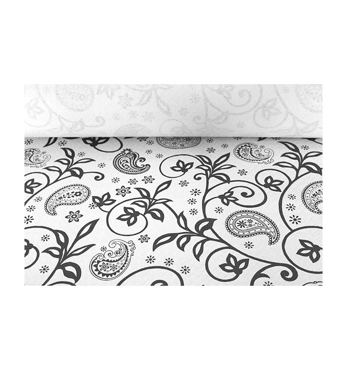 Papiertischdecke Rolle "Kaschmir" Weiss 1,2x100m 37g (1 Stück) Papiertischdecke Rolle "Kaschmir" Weiss 1,2x100m 37g (1 Stück)