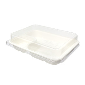 Pappbehälter Siegelfähing Kraft 1000ml 192x137x57mm (585 Stück)