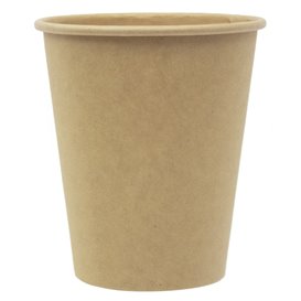 Kartonbecher 9 Oz/280ml Kraft-Kraft Ø8,1cm (1.000 Stück)