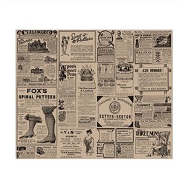 Wachspapier fettdicht für Burger Times Kraft 31x38cm (4.000 Stück)