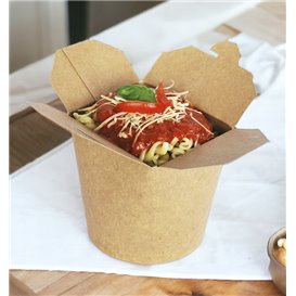 Döner Box aus Papier Kraft 950ml (25 Stück)