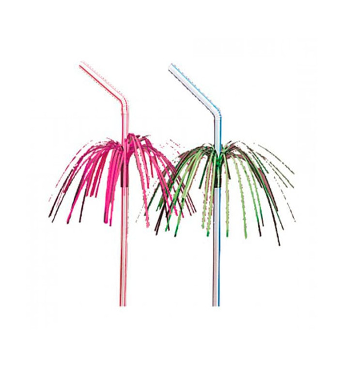 Trinkhalme Flexibel Palmen Ø5mm 23cm Trinkhalme Flexibel Palmen Ø5mm 23cm