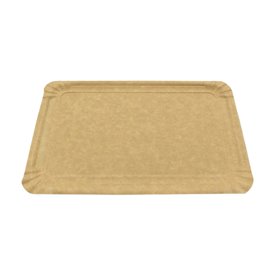 Pappschale rechteckig Kraft 12x19 cm (1.300 Stück)