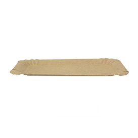 Pappschale rechteckig Kraft 16x22 cm (1400 Stück)