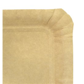 Pappschale rechteckig Kraft 10x16 cm (1.000 Stück)