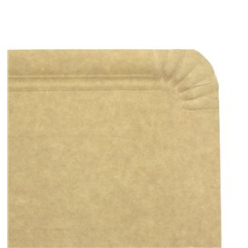Pappschale rechteckig Kraft 14x21 cm (2000 Stück)