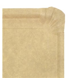 Pappschale rechteckig Kraft 16x22 cm (1400 Stück)