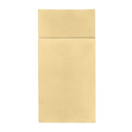 Bestecktaschen Airlaid Creme 40x40cm (30 Stück)