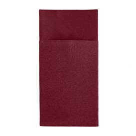 Bestecktaschen Airlaid Winrot 33x40cm (30 Stück)