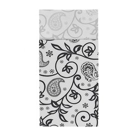 Bestecktaschen Airlaid "Paisley" 33x40cm (480 Stück)