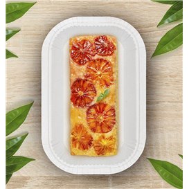 Pappschale Anti-Fett Weiß 15x23cm 250g/m² (50 Stück)
