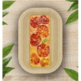 Pappschale Anti-Fett Kraft 15x23cm 245g/m² (50 Stück)