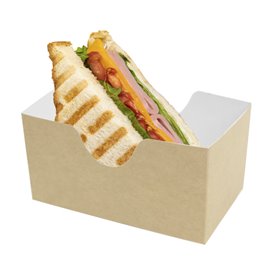 Verpackung für Sandwich Kraft (25 Stück)