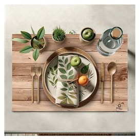 Tischset aus Papier Kraft "Holz" 30x40cm 40g/m² (1.000 Stück)