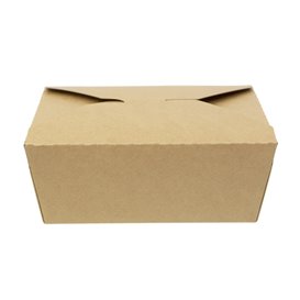 SnackBox Amerikanische Kraft-Kraft 17x13,5x6,5cm 1.300ml (200 Stück)