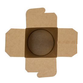Döner Box aus Papier Kraft 450ml (25 Stück)