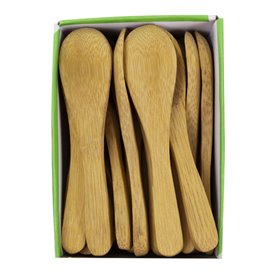 Teelöffel aus Bambus 9cm (288 Stück)