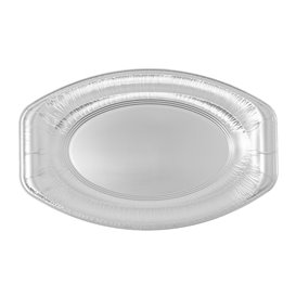 Aluminium Schale Oval 2.150ml (10 Stück)