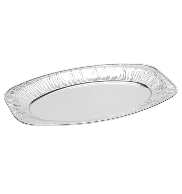 Aluminium Schale Oval 1650ml (100 Stück) Aluminium Schale Oval 1650ml (100 Stück)