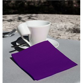 Papierservietten "Cocktail" Flieder 20x20cm (2400 Stück)