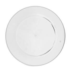 Revolve“ Langlebige, wiederverwendbare PP-Bio-Mehrwegschalen-Deckel Ø18,3cm (40 Stück)