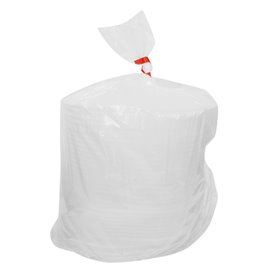 Revolve“ Langlebige, wiederverwendbare PP-Bio-Mehrwegschalen-Deckel Oval 22x17,4x5cm (144 Stück)