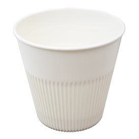 Langlebiger Wiederverwendbarer Becher PP Creme