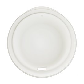 Wiederverwendbarer Deckel PP Creme für Becher Ø9,6cm (600 Stück)